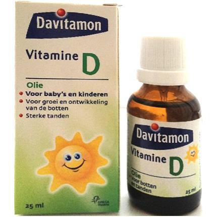 荷兰davitamon宝宝维生素d3 vd滴剂(油剂) 25ml